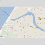 Ventspils nudist beach: How to get there map