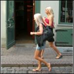 Pure Latvian blondes!