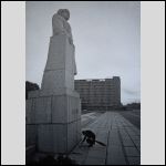 Vilhelms Mihailovskis (Latvia). Statue of Lenin, Daugavpils.